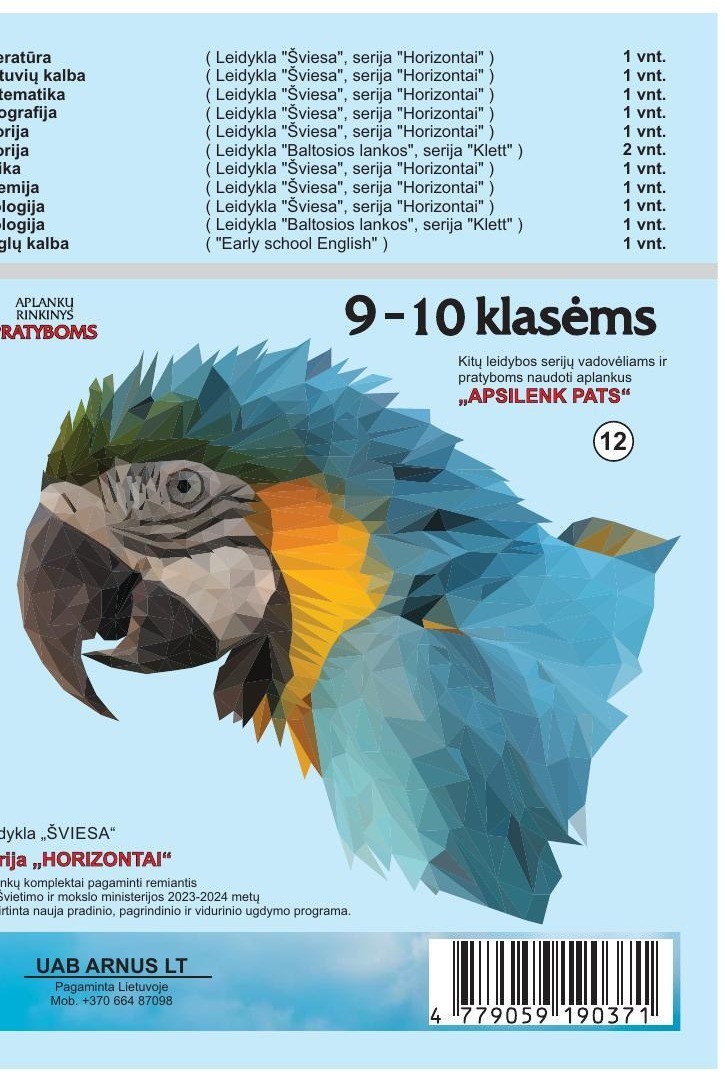 Pratyboms – 9–10 klasėms